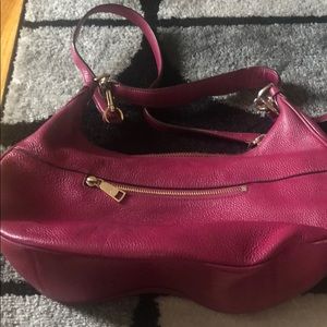 Coach Magenta Pink Leather Purse